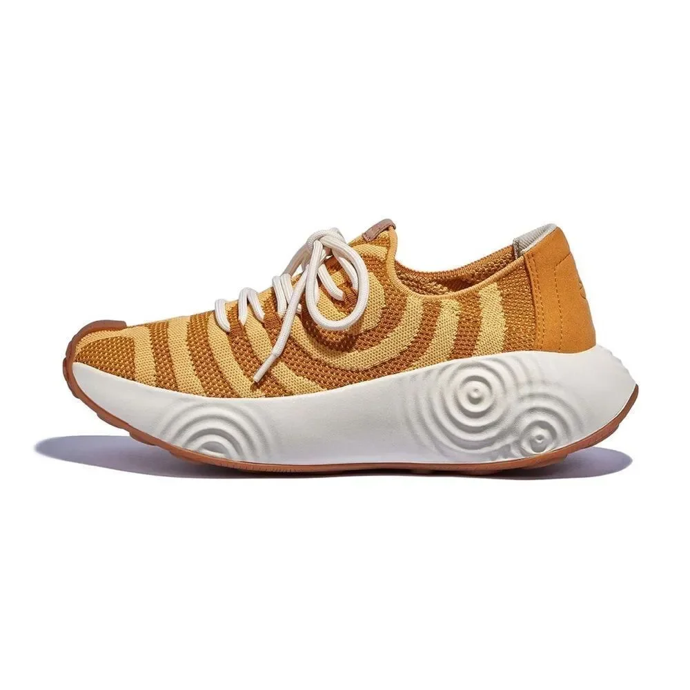 UIN Women's Platform Walking Shoes Casual Sneaker (Brava Ⅱ- Chiffon Baumkuchen)